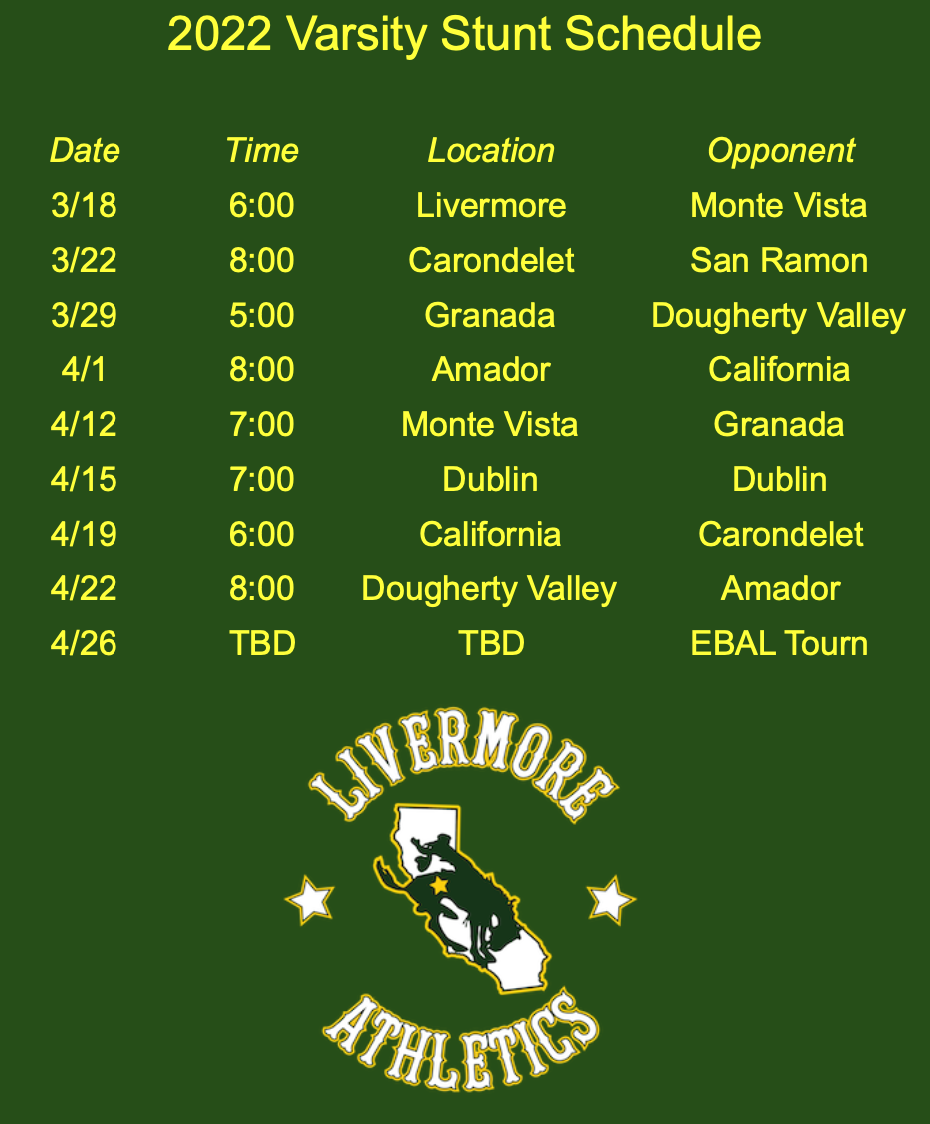 Schedule